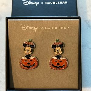 Disney X BaubleBar Halloween Mickey Earrings